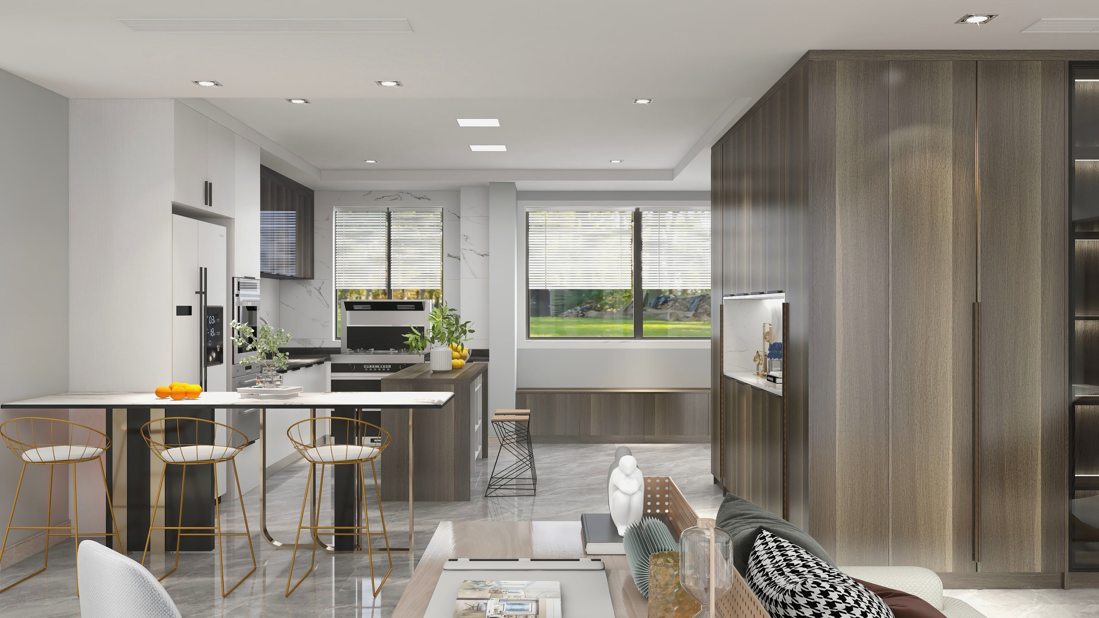 金利源丨拿捏高級感的酒柜設(shè)計(jì)