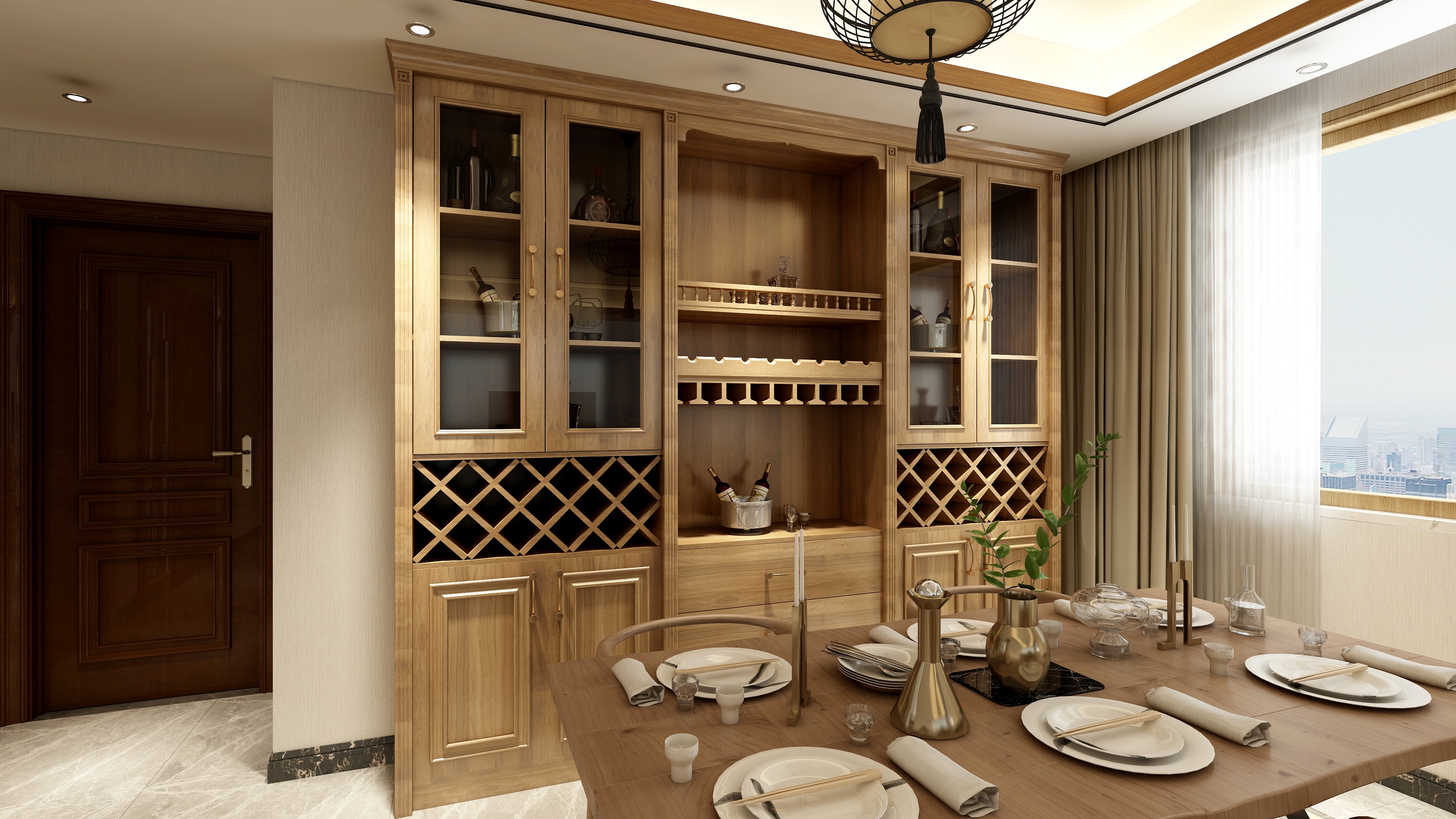 金利源丨高顏值實用收納強的酒柜設(shè)計！